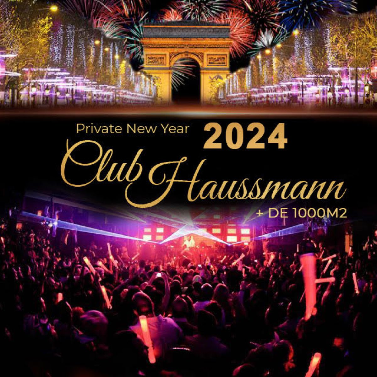 PRIVATE NEW YEAR 2024 HOTEL PARTICULIER CLUB HAUSSMANN + DE 1000M2