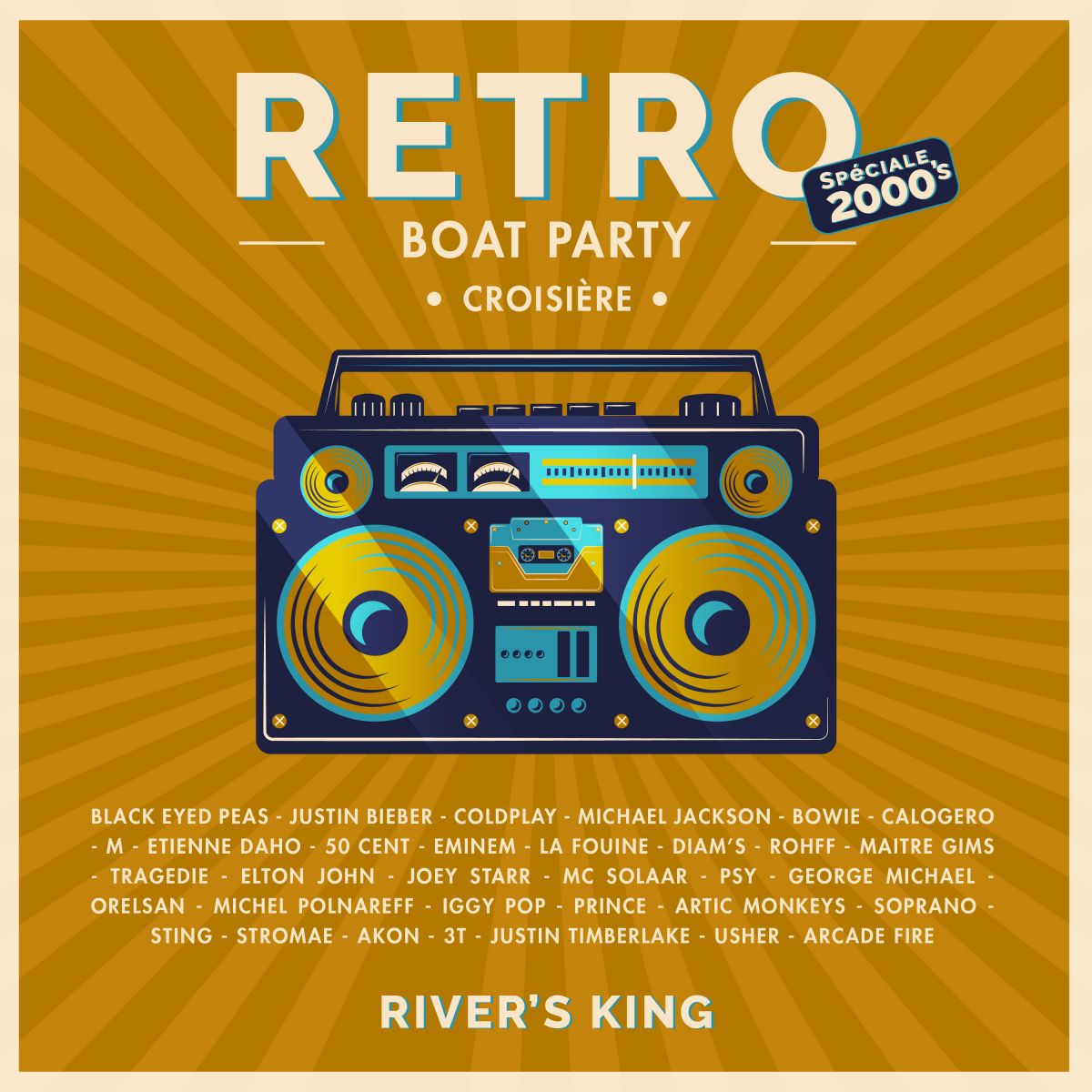 RETRO BOAT PARTY