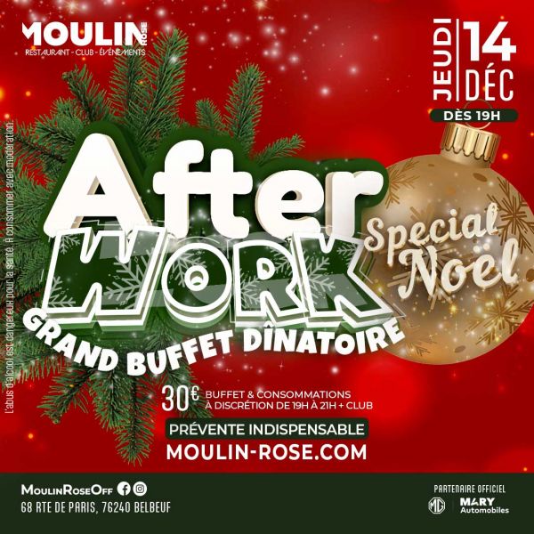 AFTERWORK SPÉCIAL NOËL - MOULIN ROSE