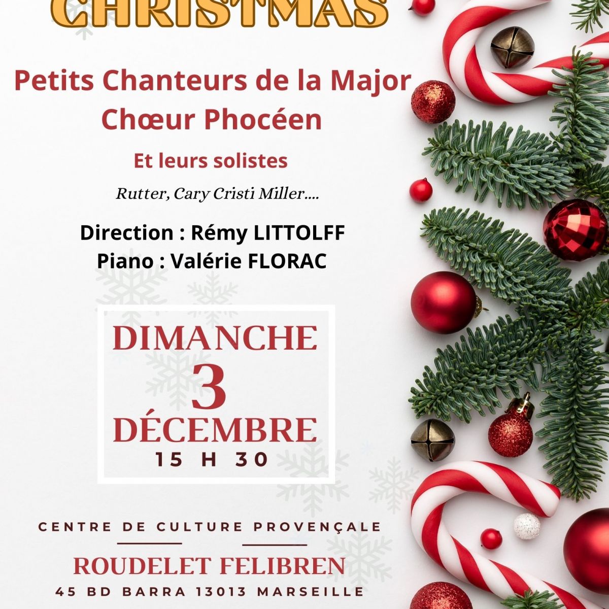 Concert Choeur Phocéen