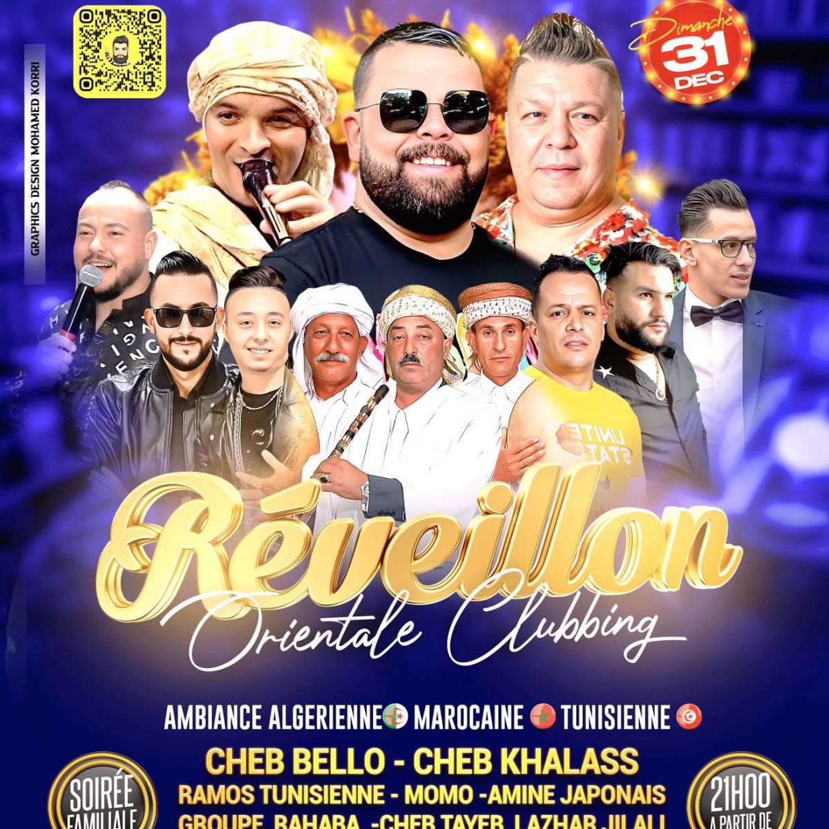 REVEILLON ORIENTALE CLUBBING
