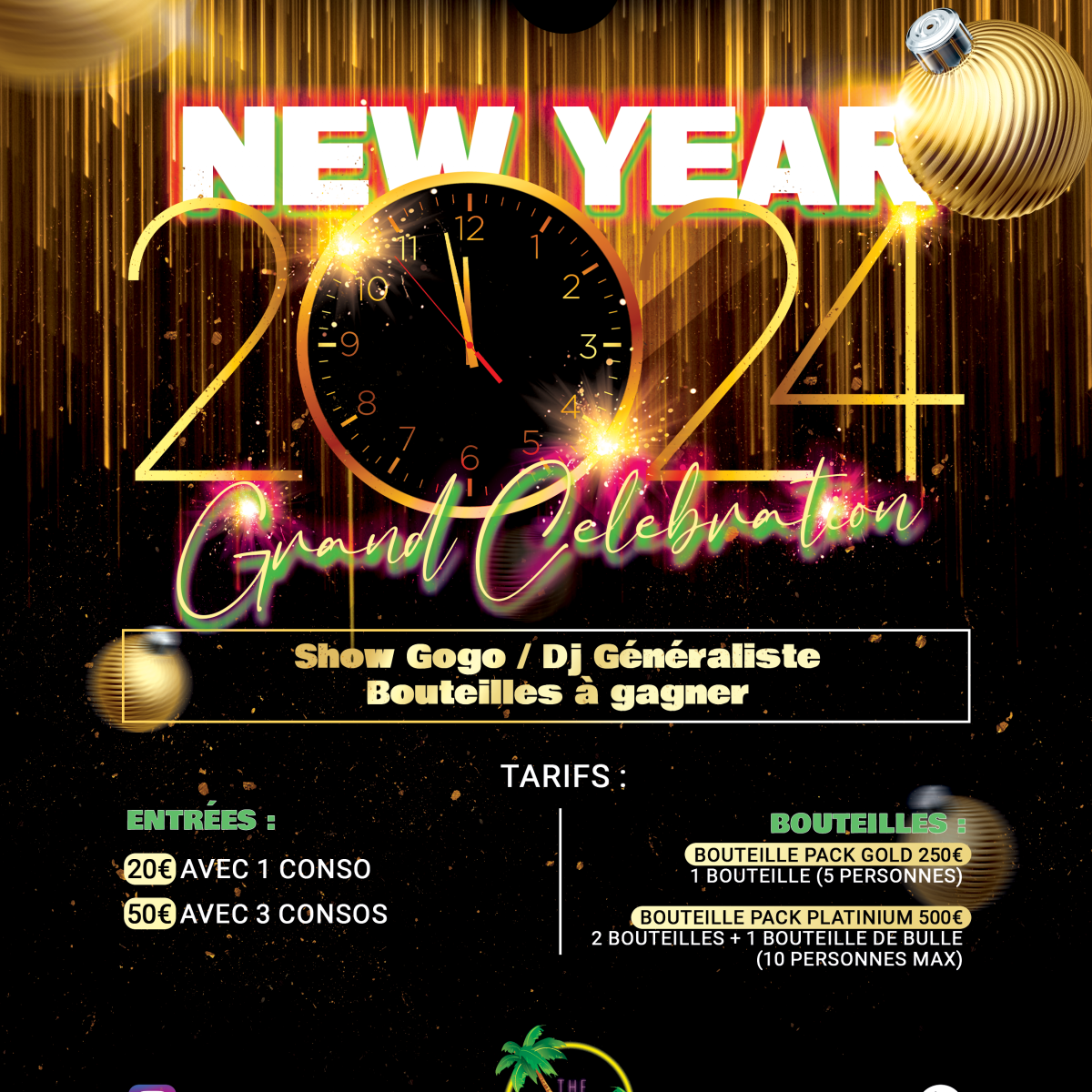 Soirée clubbing réveillon SAINT SYLVESTRE