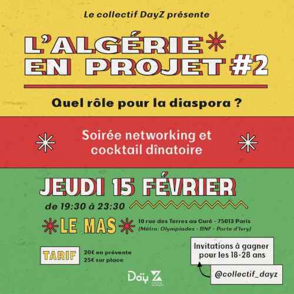 L'Algérie en projets II - Evénément Networking Day Z