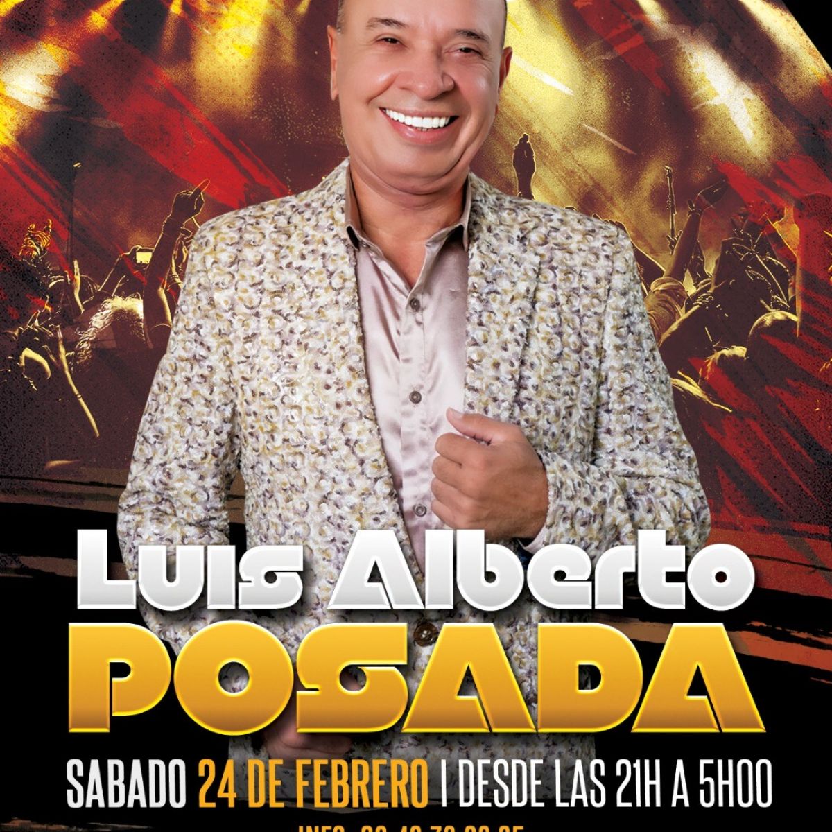 Luis Alberto Posada en Paris ( Canela )