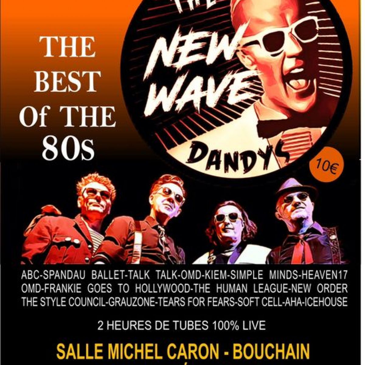 New Wave Dandys - The BestOf the 80's - BOUCHAIN
