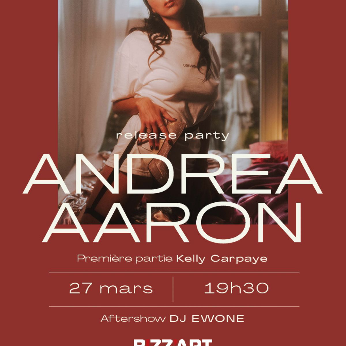 ANDREA AARON - RELEASE PARTY @BIZZ'ART PARIS