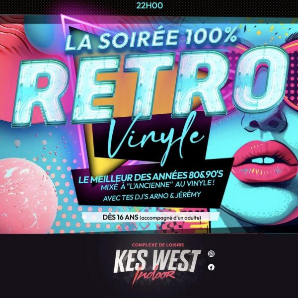 La Rétro 80' & 90' en Mode 100% Vinyl !