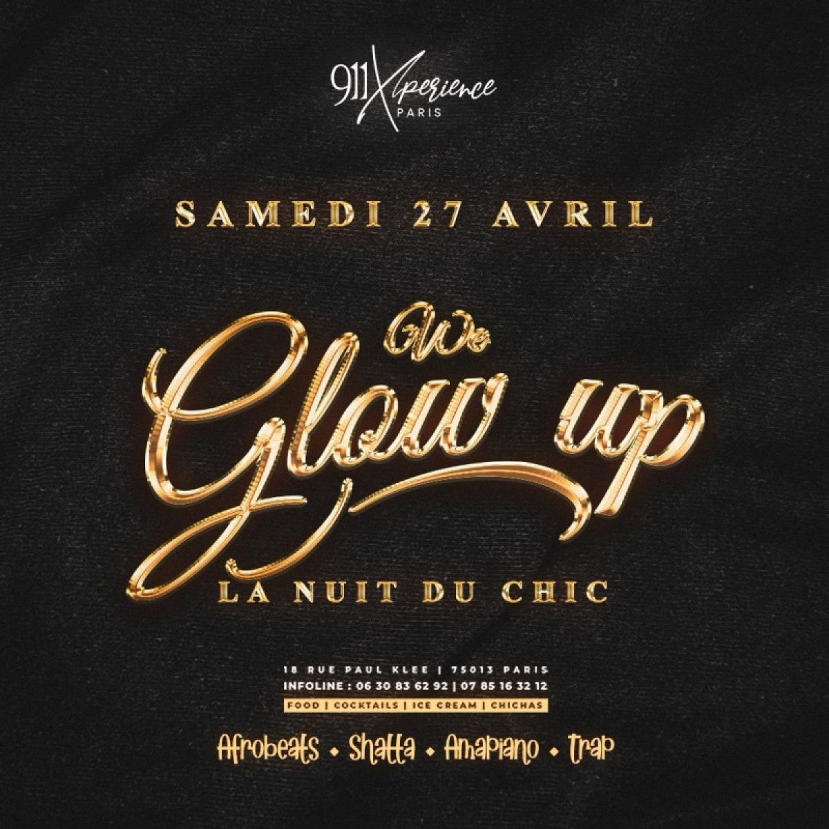 We Glow Up : La Nuit Du Chic !