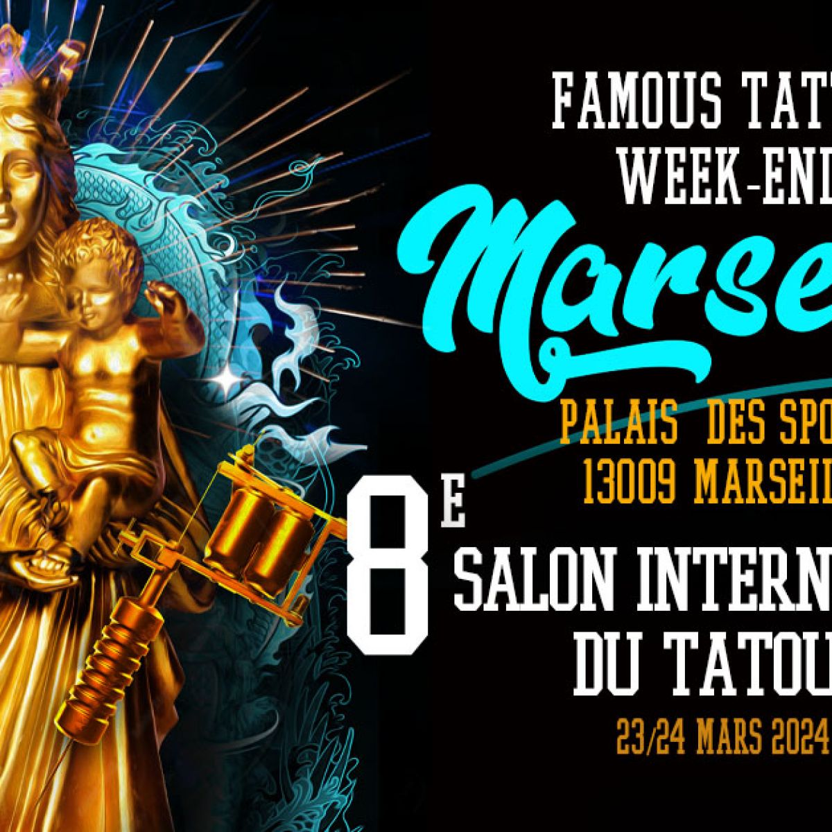8 salon international du tatouage de Marseille