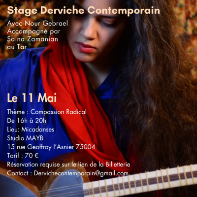 Stage derviche Contemporain Mai