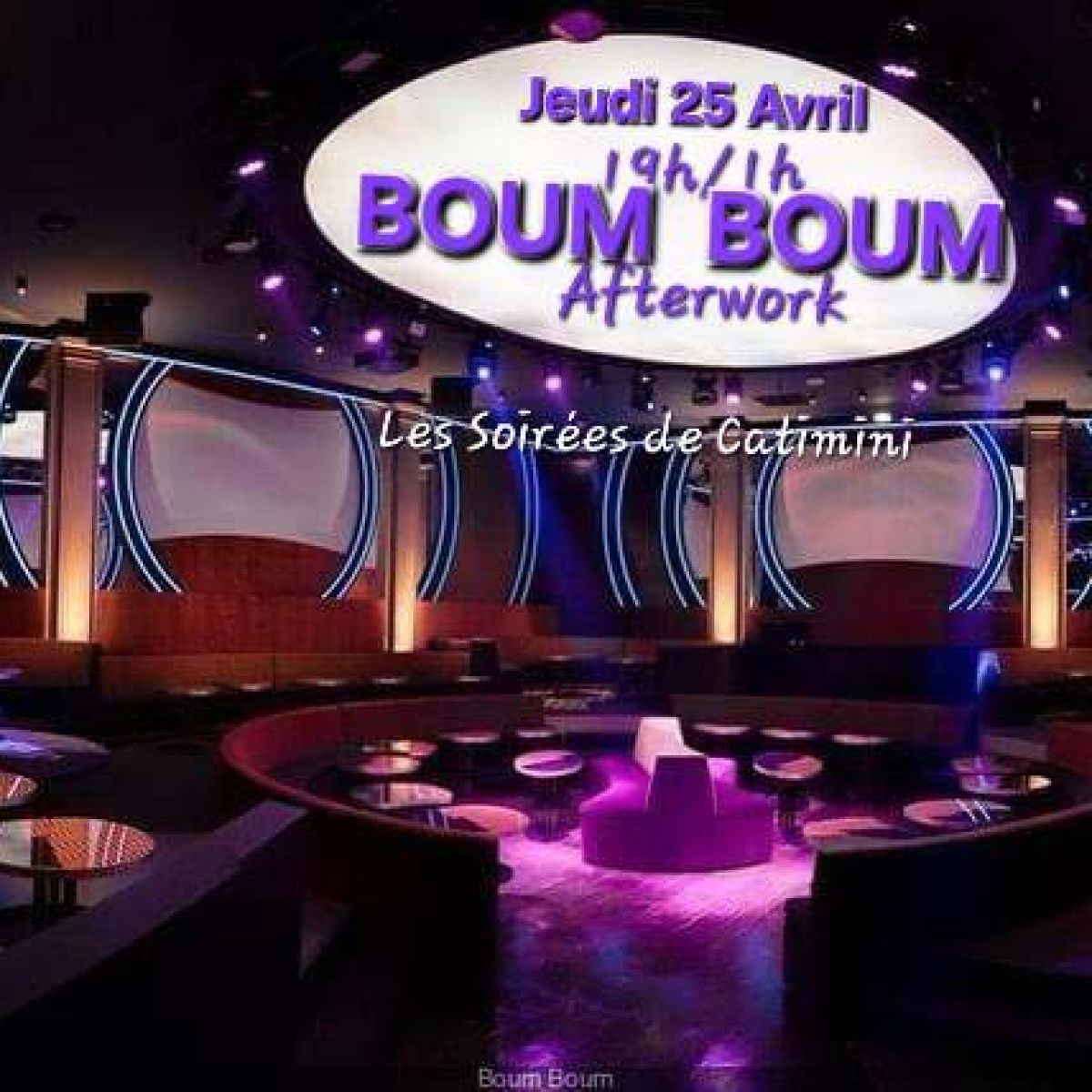 ☆★Afterwork TERRASSE au BOUM BOUM en carré privatisé Catimini & Co☆★