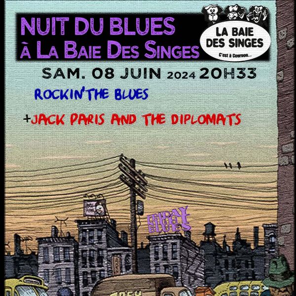 Soirée Blues - Jack Paris and the Diplomats - Rockin the Blues