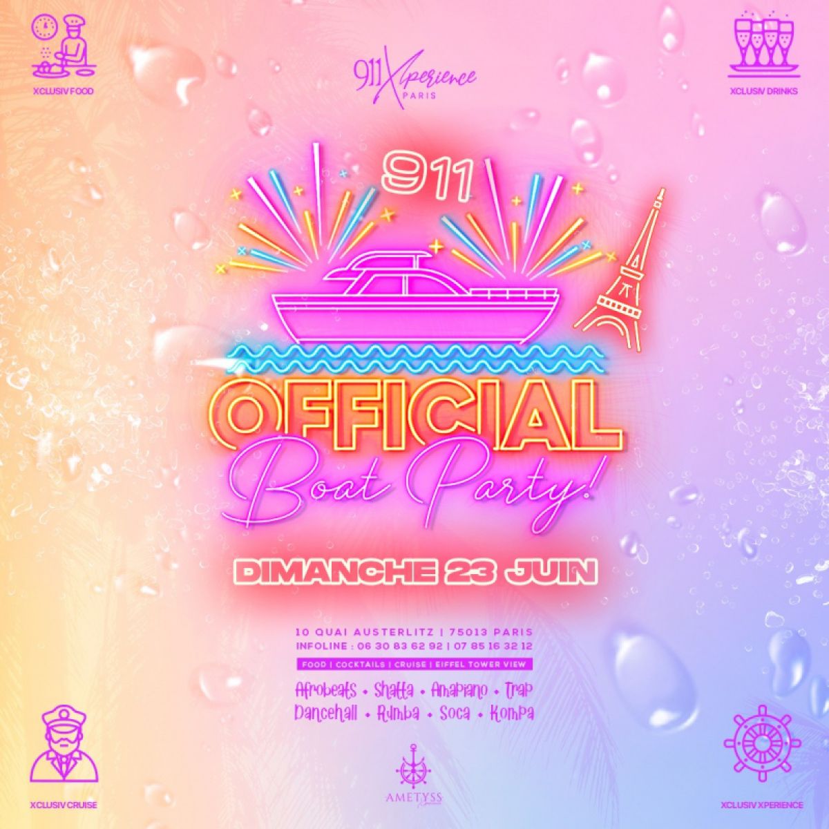 911 Official Boat Party !