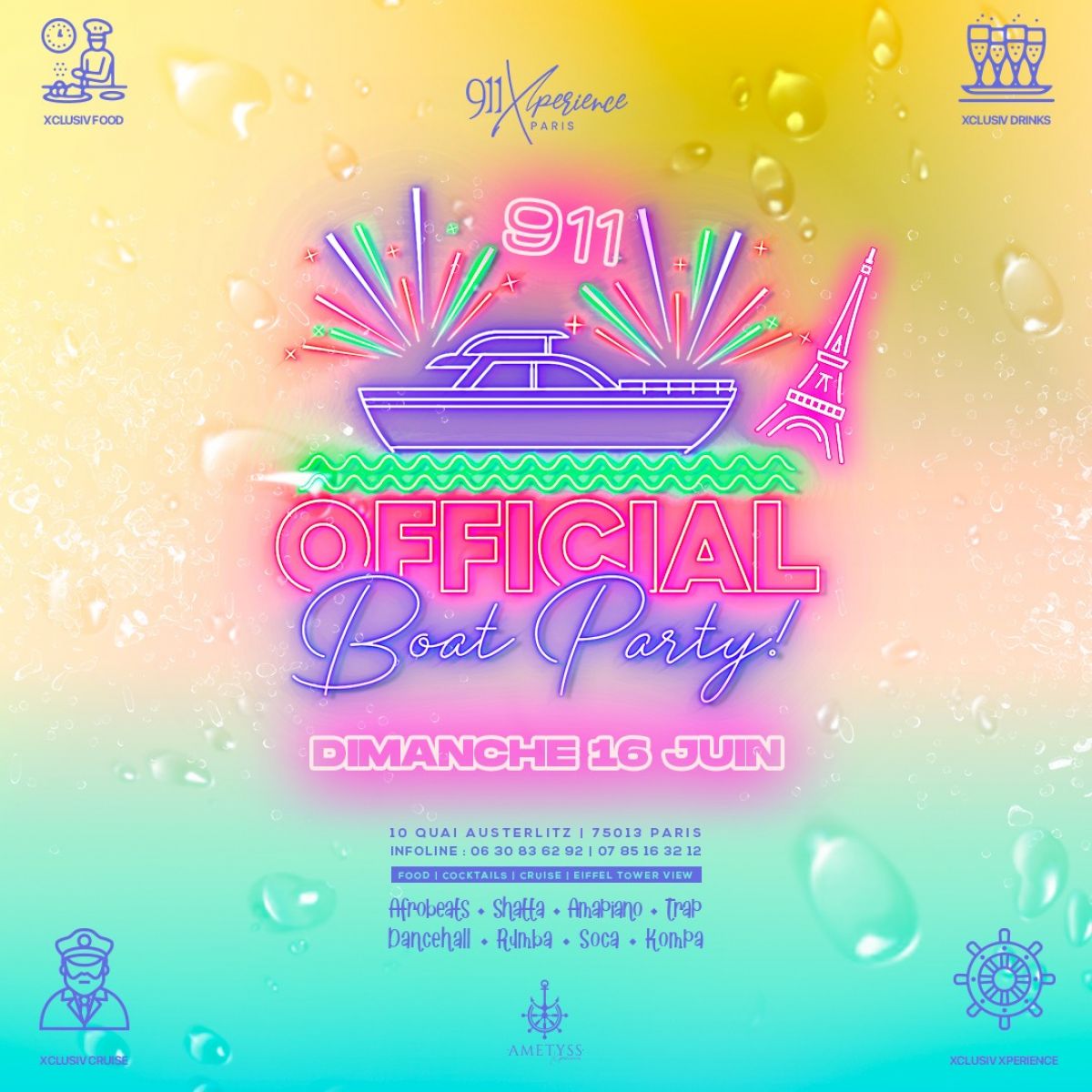 911 Official Boat Party !