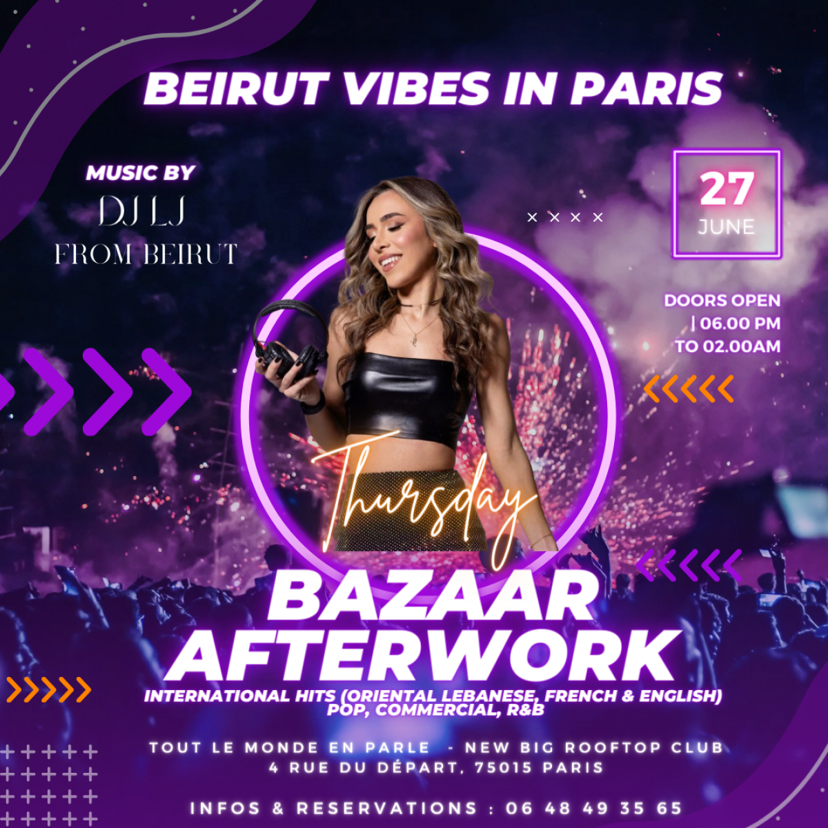 Afterwork Bazaar Night - Beirut Vibes in Paris #5