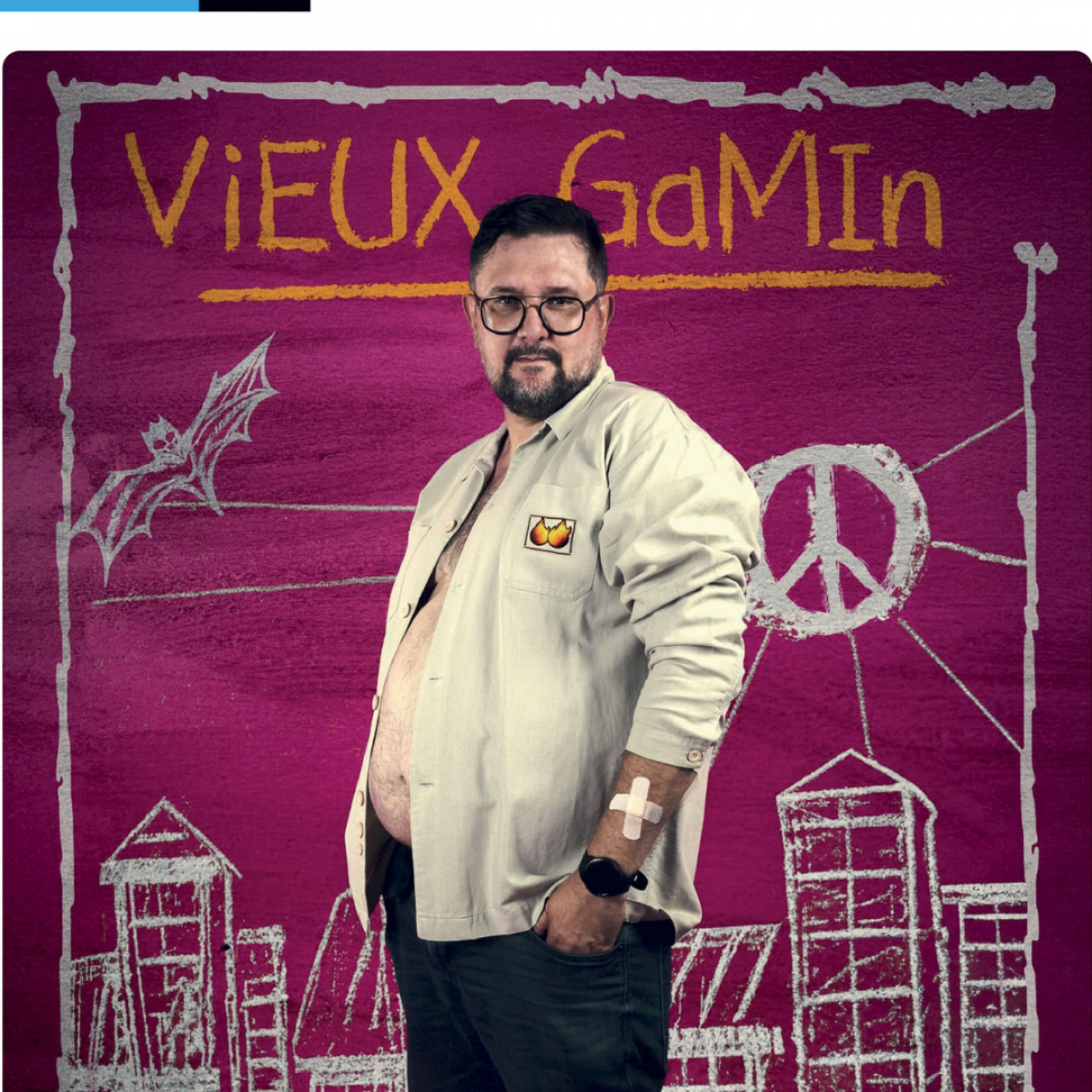 Laurent Charmetton dans Vieux Gamin