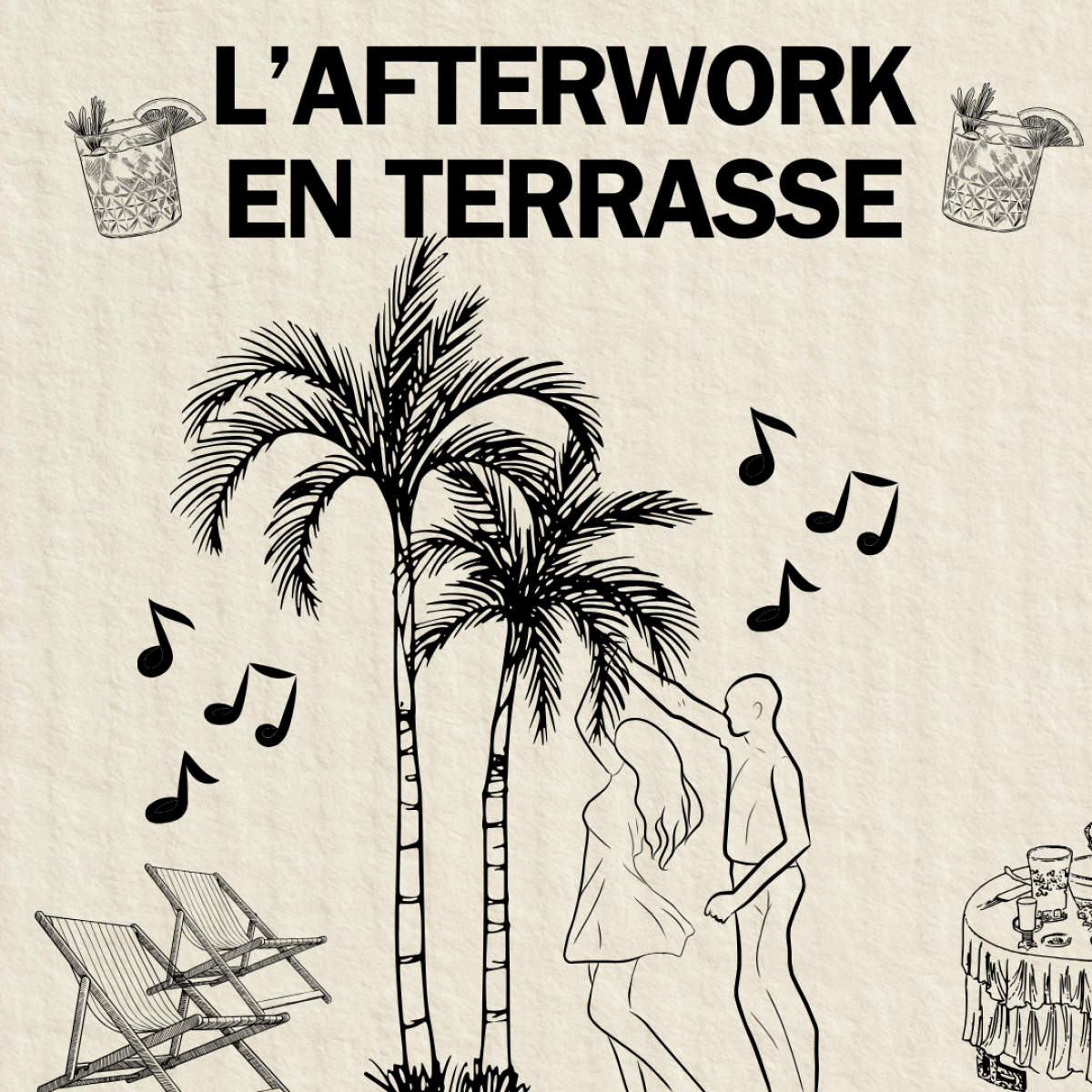 L'afterwork en terrasse