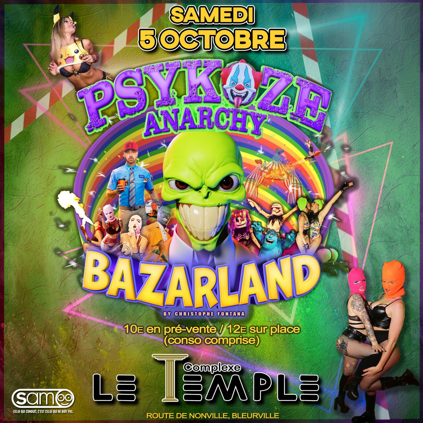 PSYKOZE ANARCHY " Bazarland " Acte 2 by Christophe Fontana