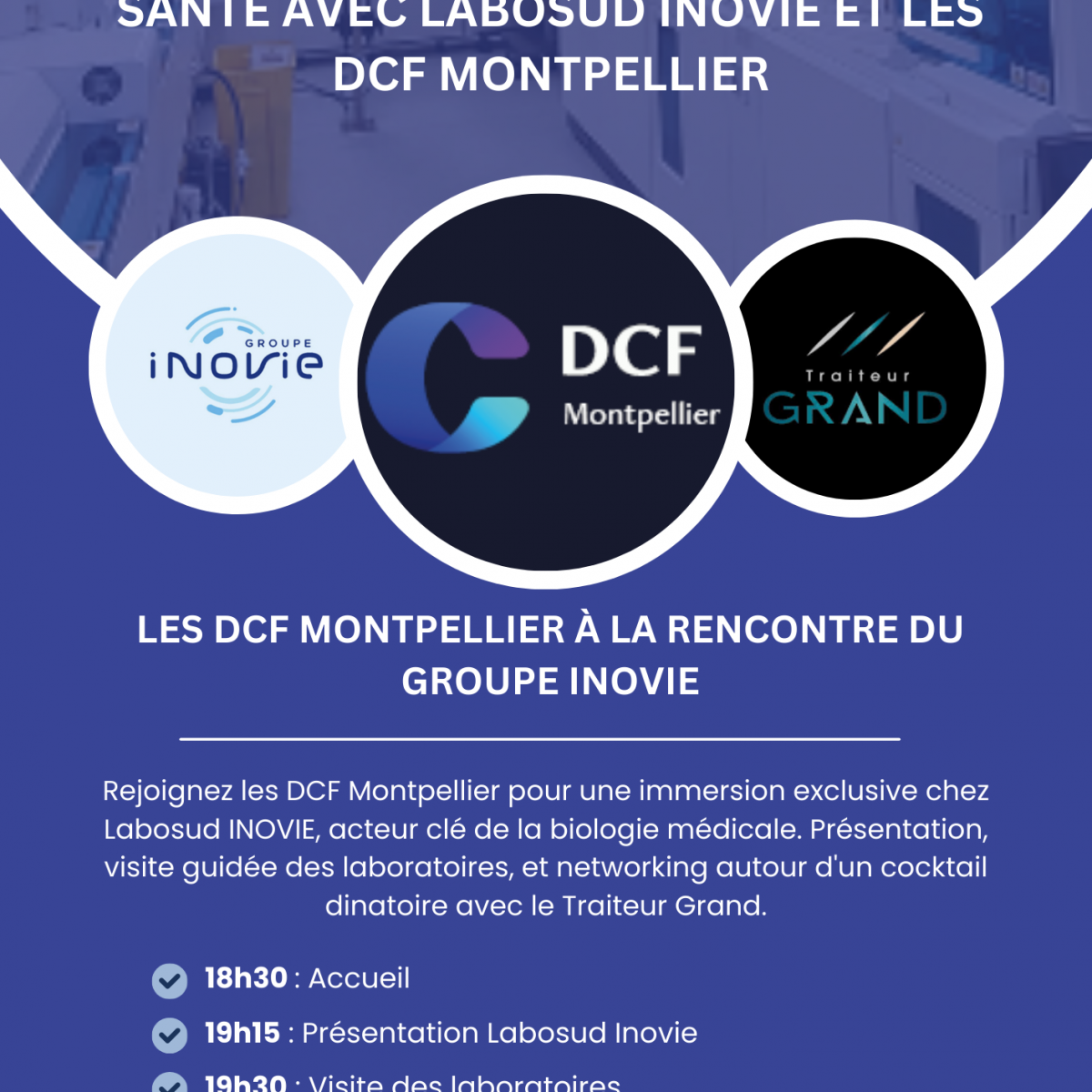 Les DCF montpellier à la rencontre du groupe Inovie