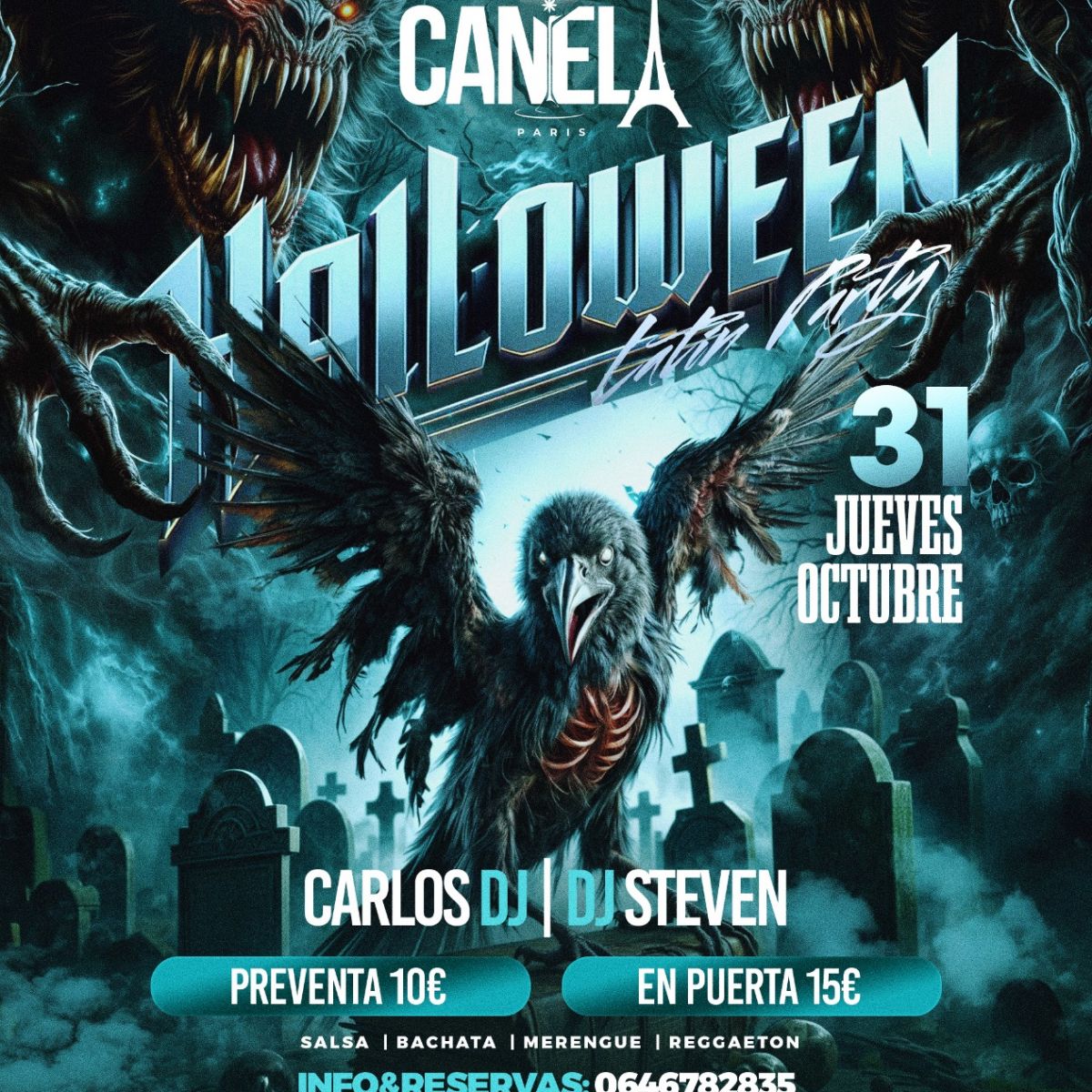 Halloween Latino Party 2024