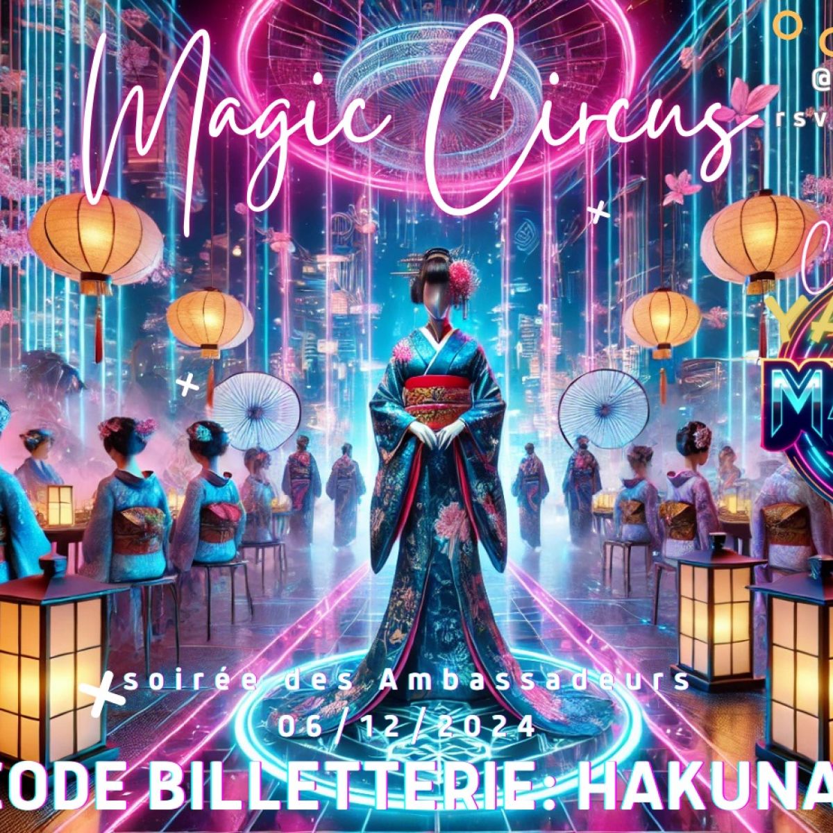 Soirée des Ambassadeurs "Magic Circus"2024
