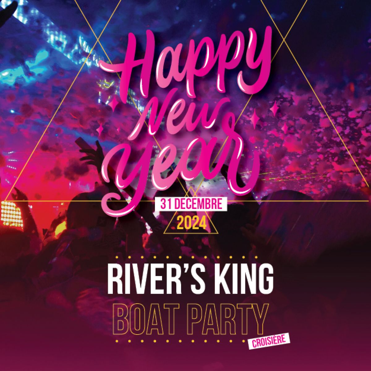 Croisière Boat Party - Nouvel An