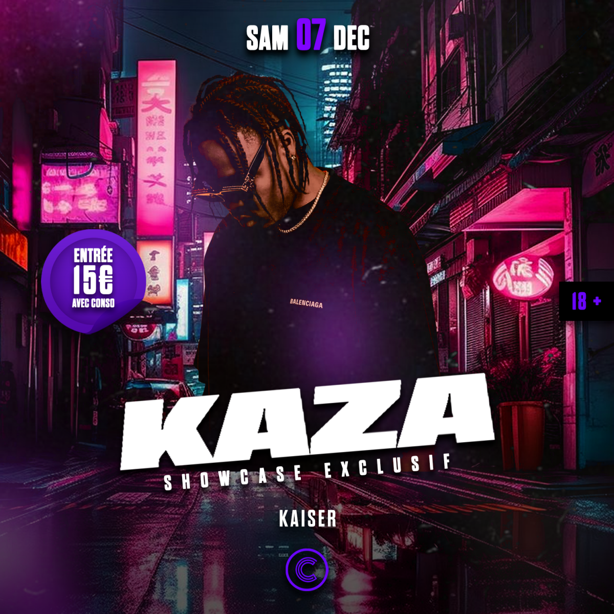 KAZA EN SHOWCASE AU CARIO