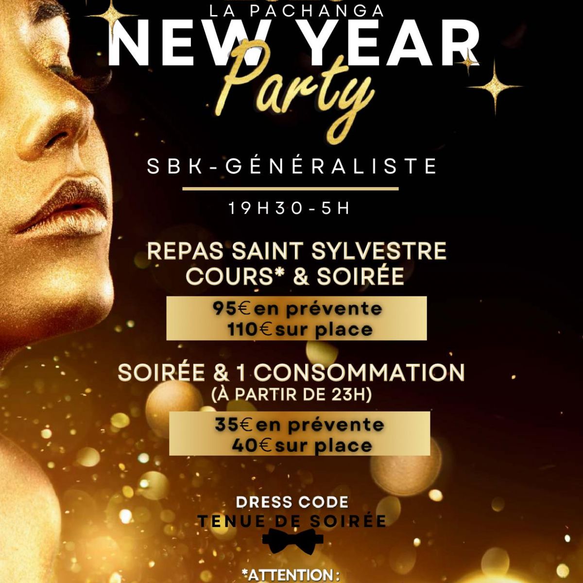 NOUVEL AN 2025 VIP LATINO & GENERALISTE