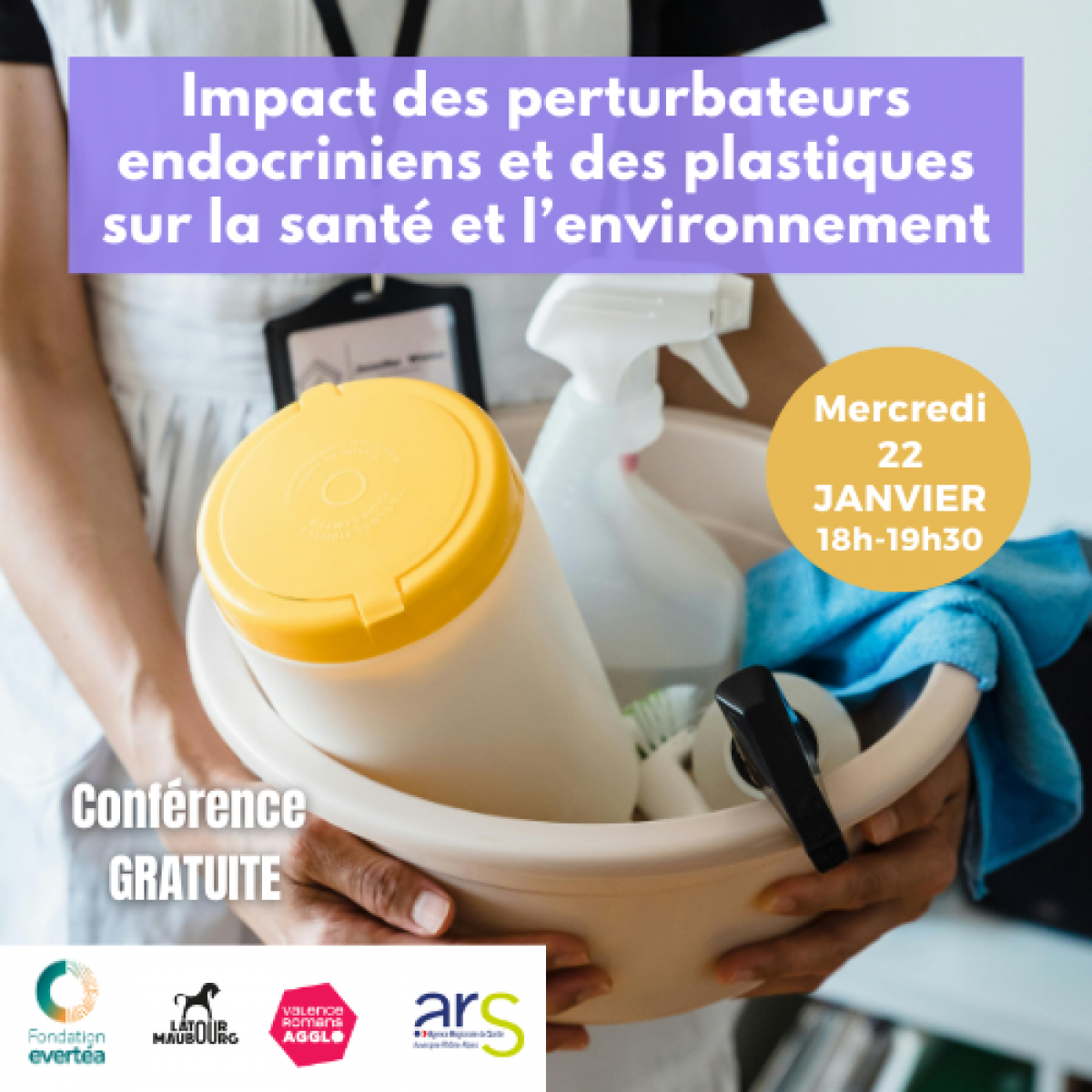 Conférence - Impact des perturbateurs endocriniens et des plastiques sur la santé et l'environnement