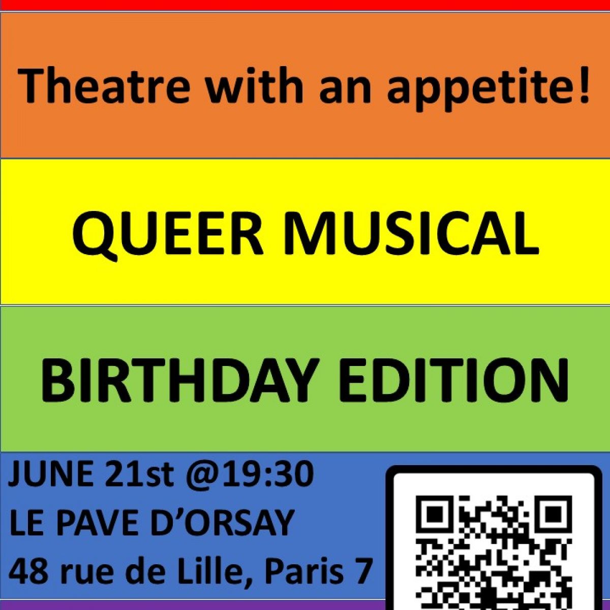 DRINK & PLAY - QUEER MUSICAL BIRTHDAY EDITION !
