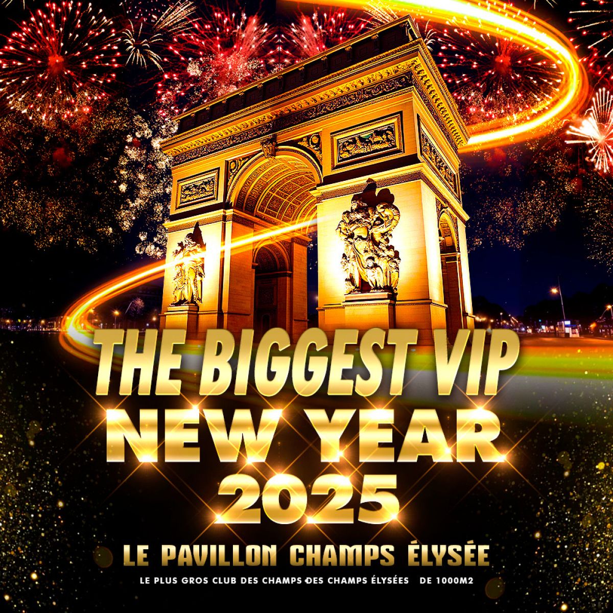 LE + GROS REVEILLON VIP DE FRANCE PRIVATE CLUB 2025 THE BIGGEST PARTY