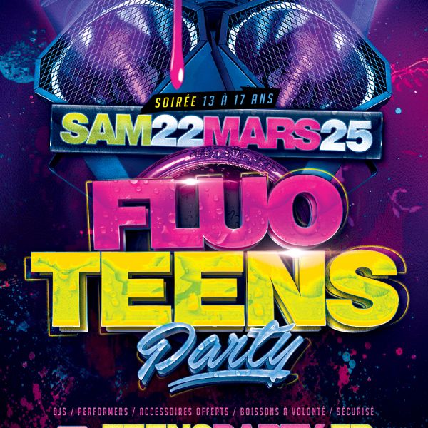 Fluo Teens Party 2025