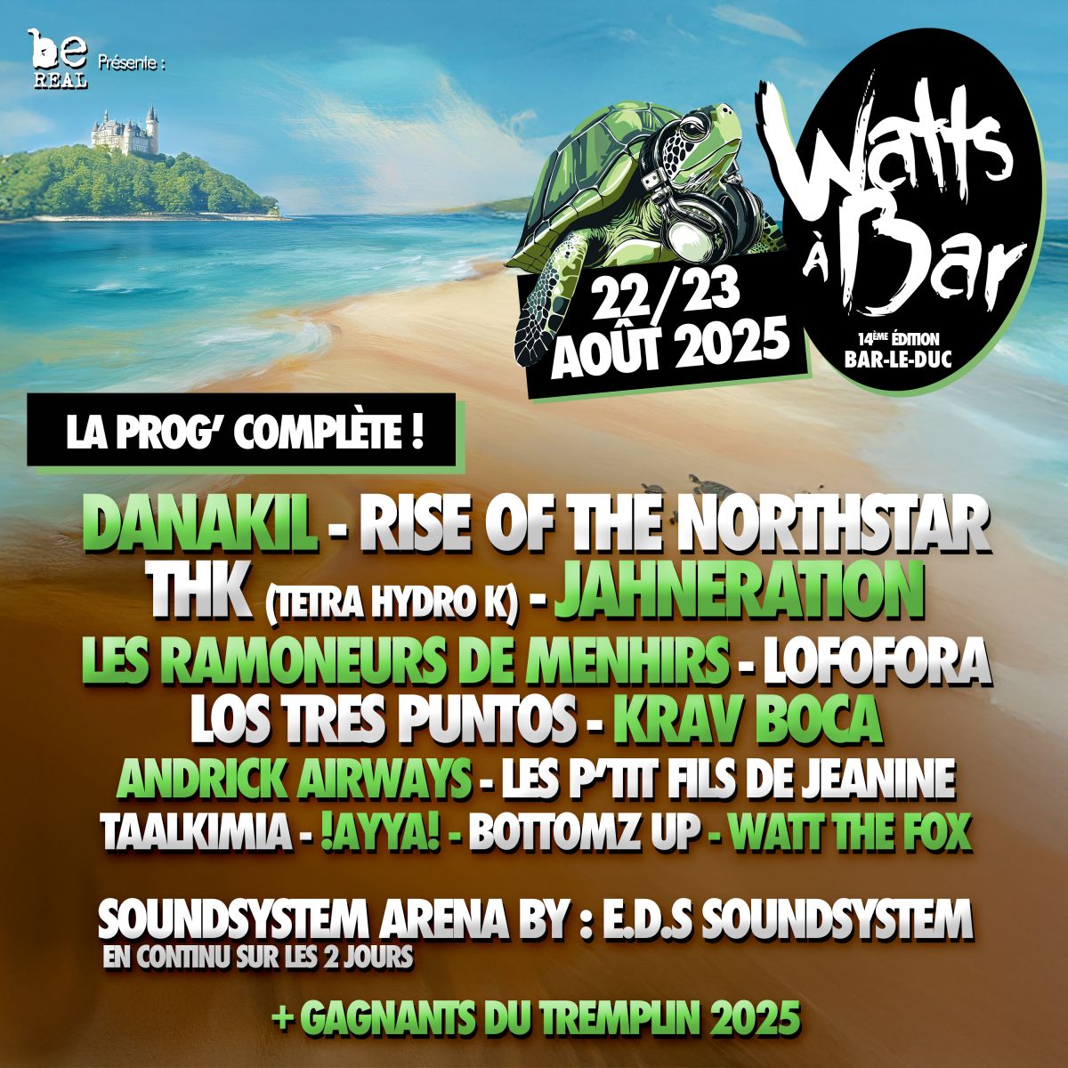 Festival Watts à Bar - 14ème édition - 22 et 23 août 2025