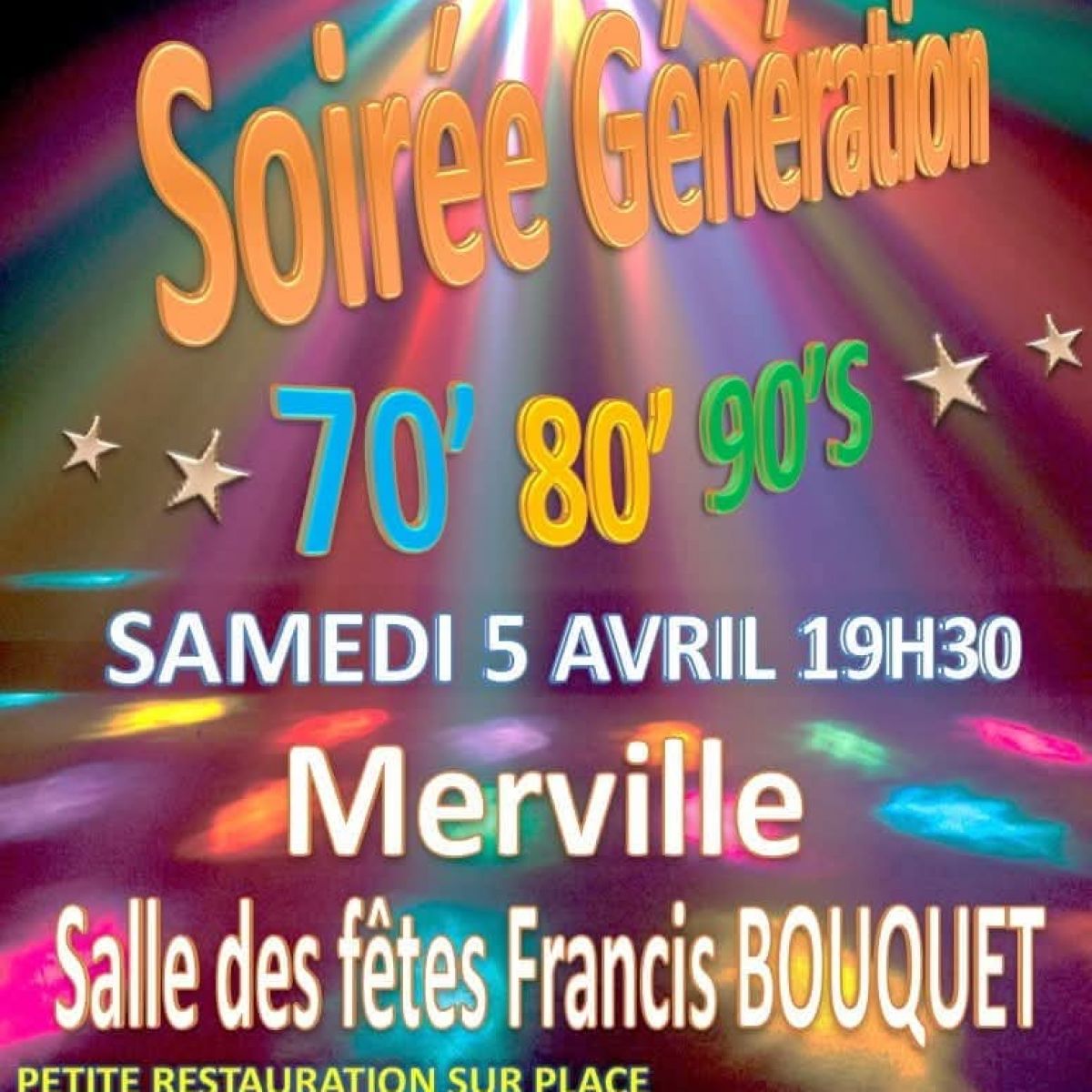 Soirée Génération 2025 Boisson gratuite