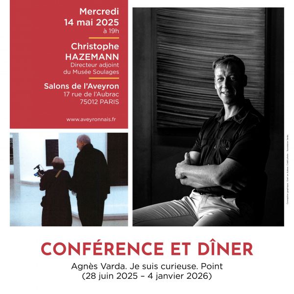 Conférence de Christophe Hazemann sur « Agnès Varda. Je suis curieuse. Point (28 juin 2025 – 4 janvier 2026) »