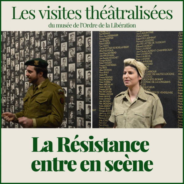 Nuit des musées : Visite théâtralisée "La Résistance entre en scène"