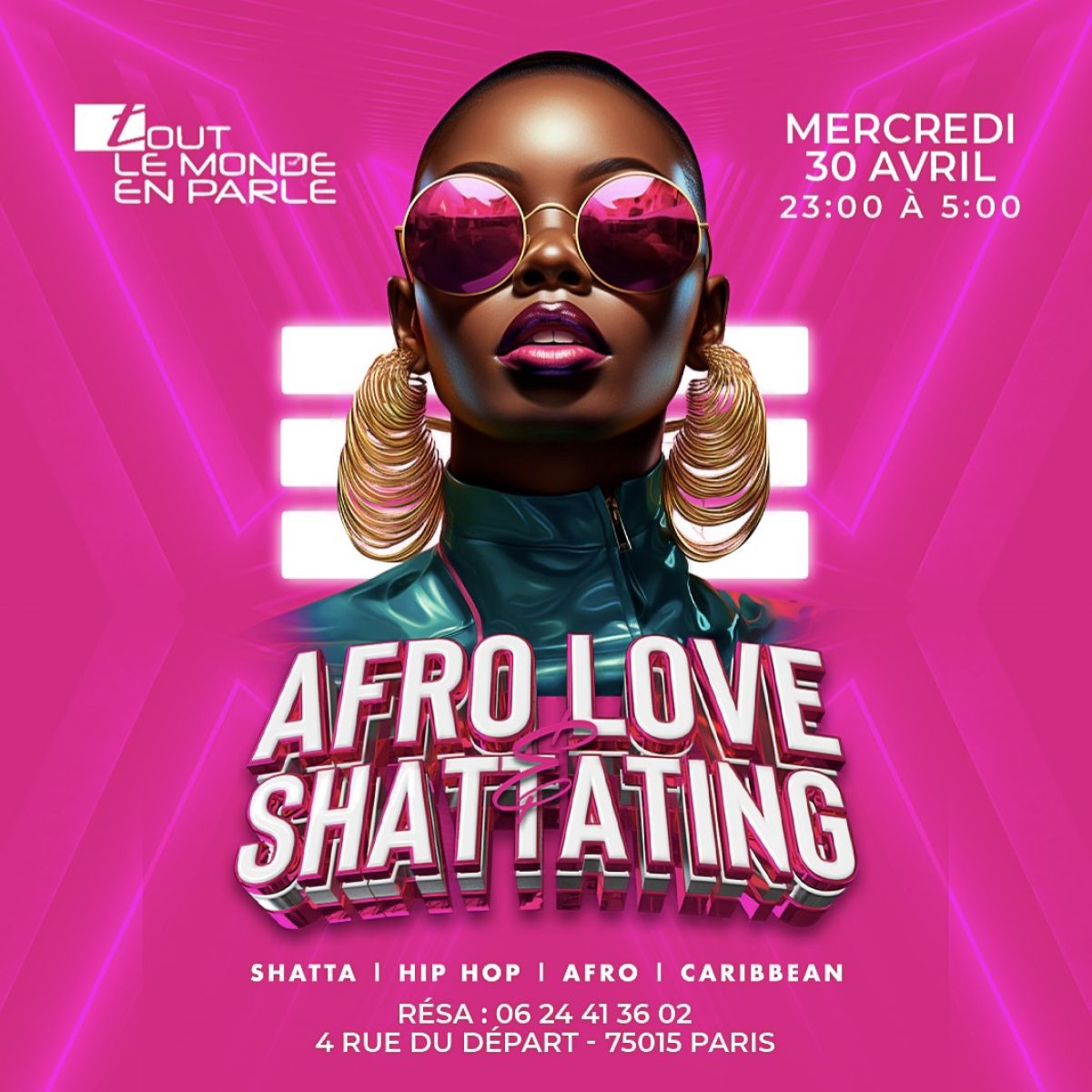 AfroLove & Shattating ( veille de jours férié)