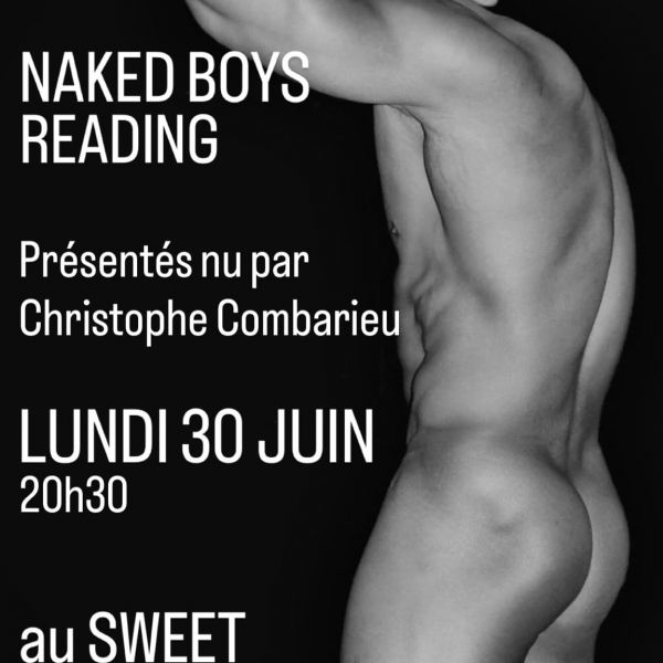 Naked boys reading