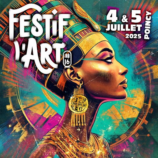 Festif l’Art #16 – 4 & 5 juillet 2025 à Poincy (77)
