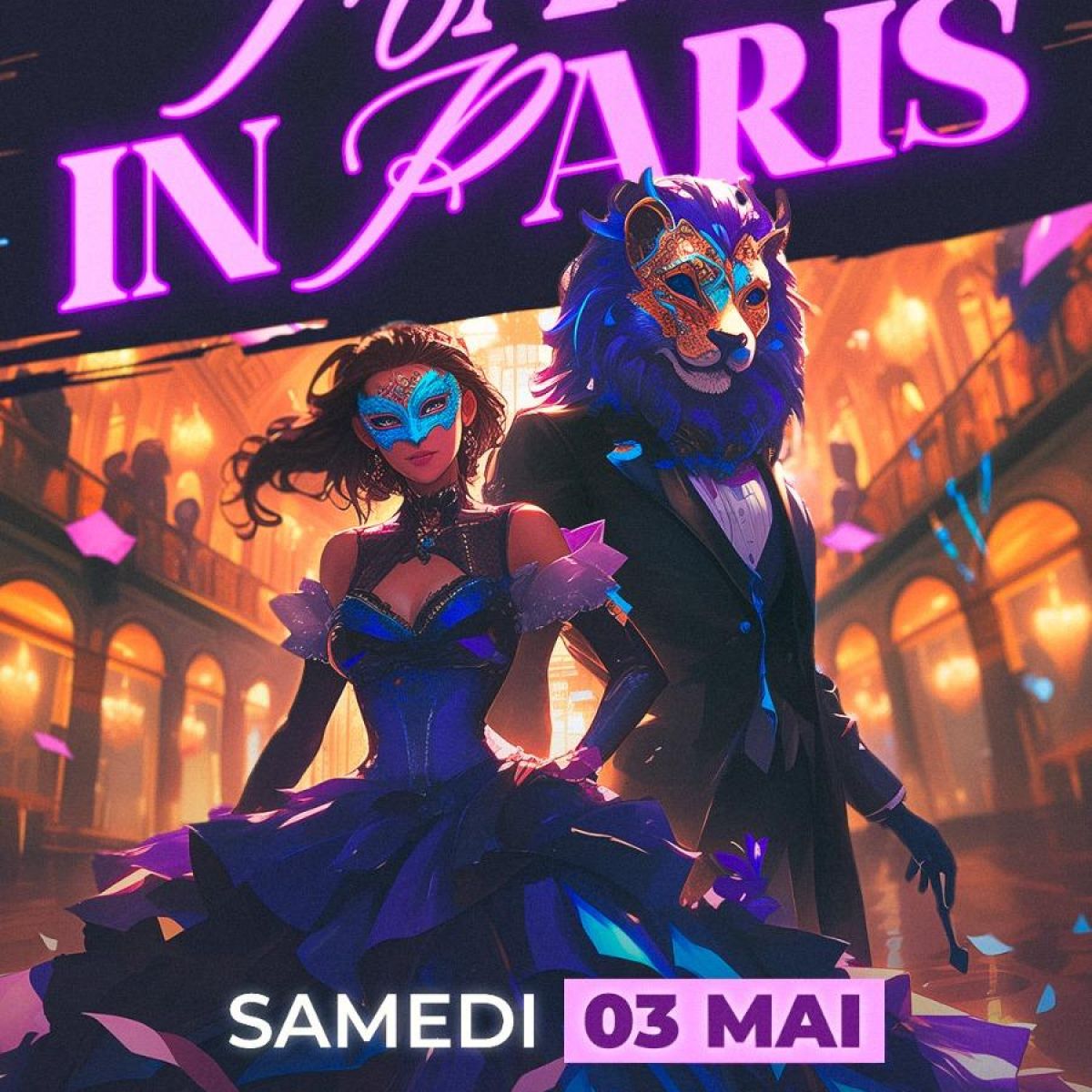 Mask In Paris !