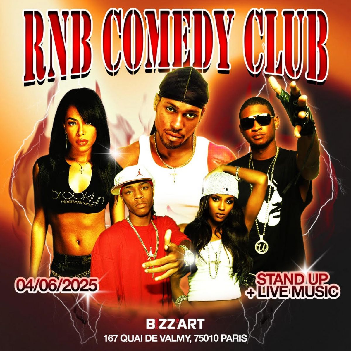 RNB COMEDY CLUB @BIZZ'ART PARIS
