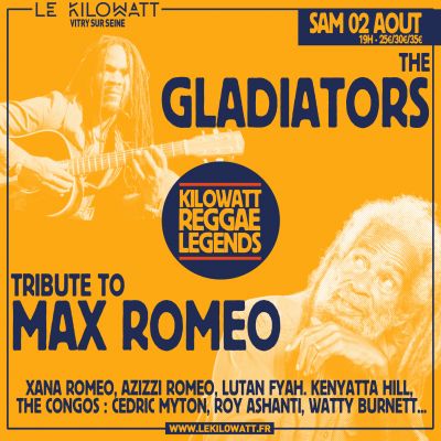 REGGAE LEGENDS - INNA DE YARD + LONE RANGER & FATTA SOUL STEREO / THE GLADIATORS + TRIBUTE TO MAX ROMEO