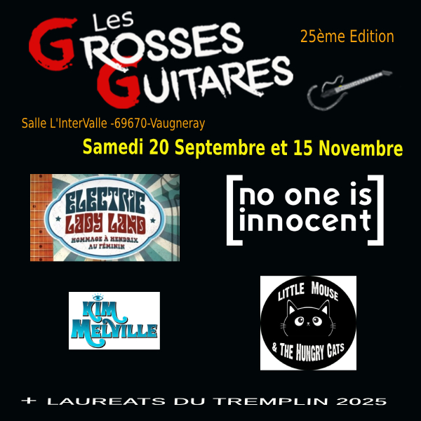 Festival les Grosses Guitares 2025