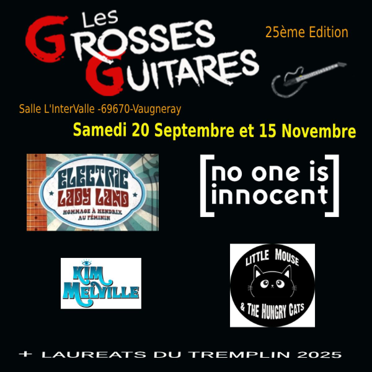 Festival les Grosses Guitares 2025