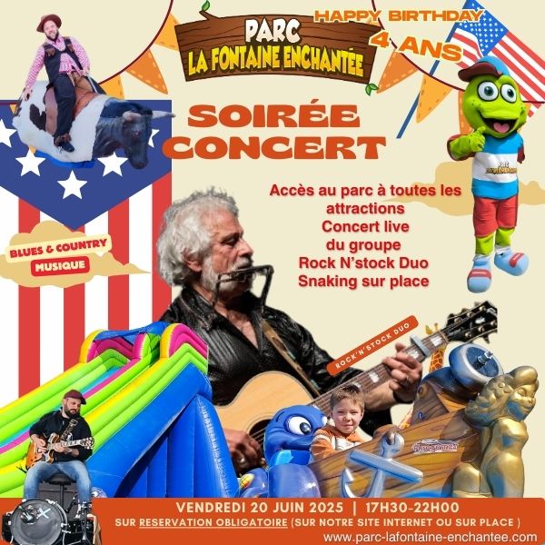 Soirée Concert 20/06/2025