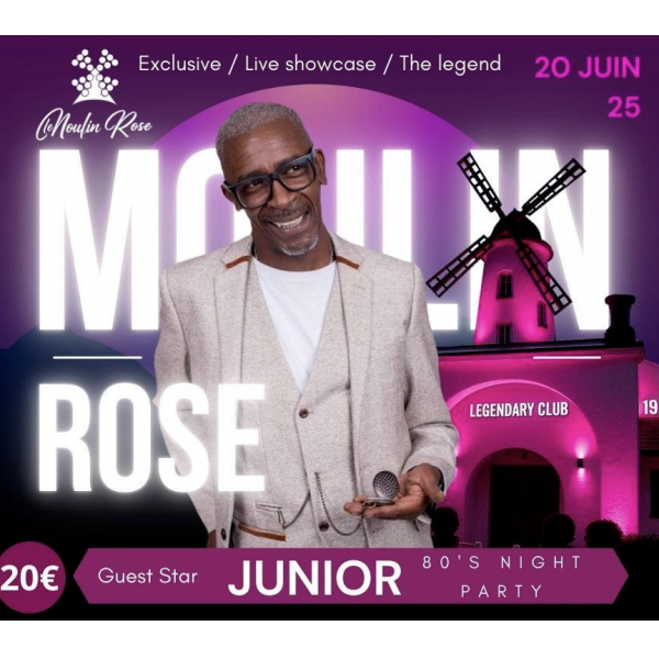 Showcase de Junior – L’icône du funk est de retour ! Le 20 Juin