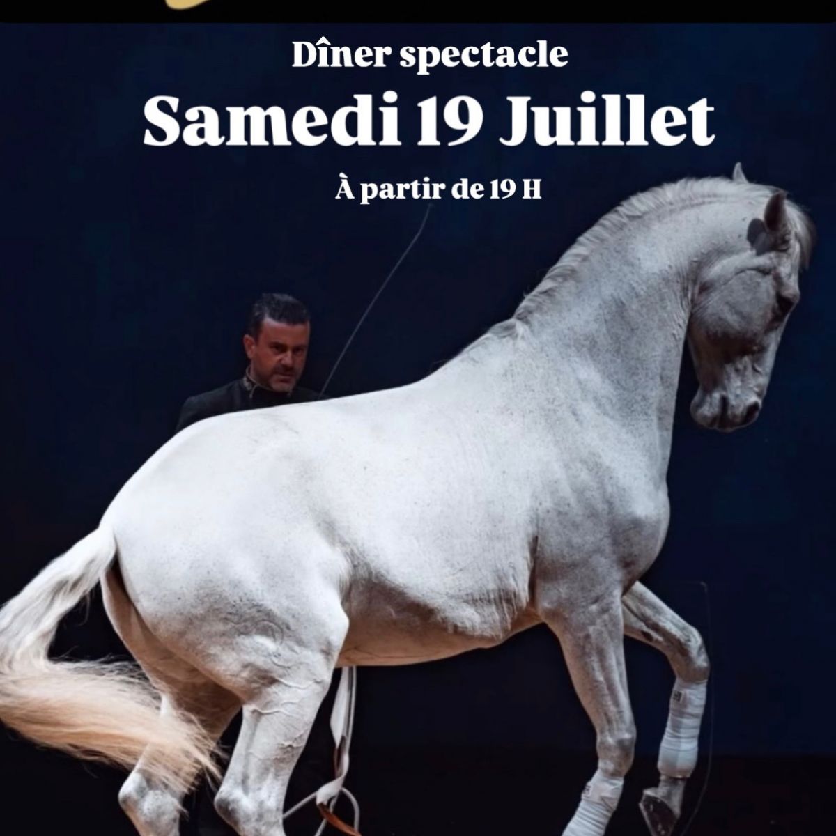 Diner spectacle 19 juillet 2025