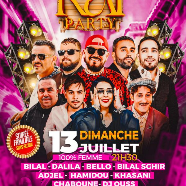 RAI PARTY 100% Femme Dimanche 13 Juillet 2025