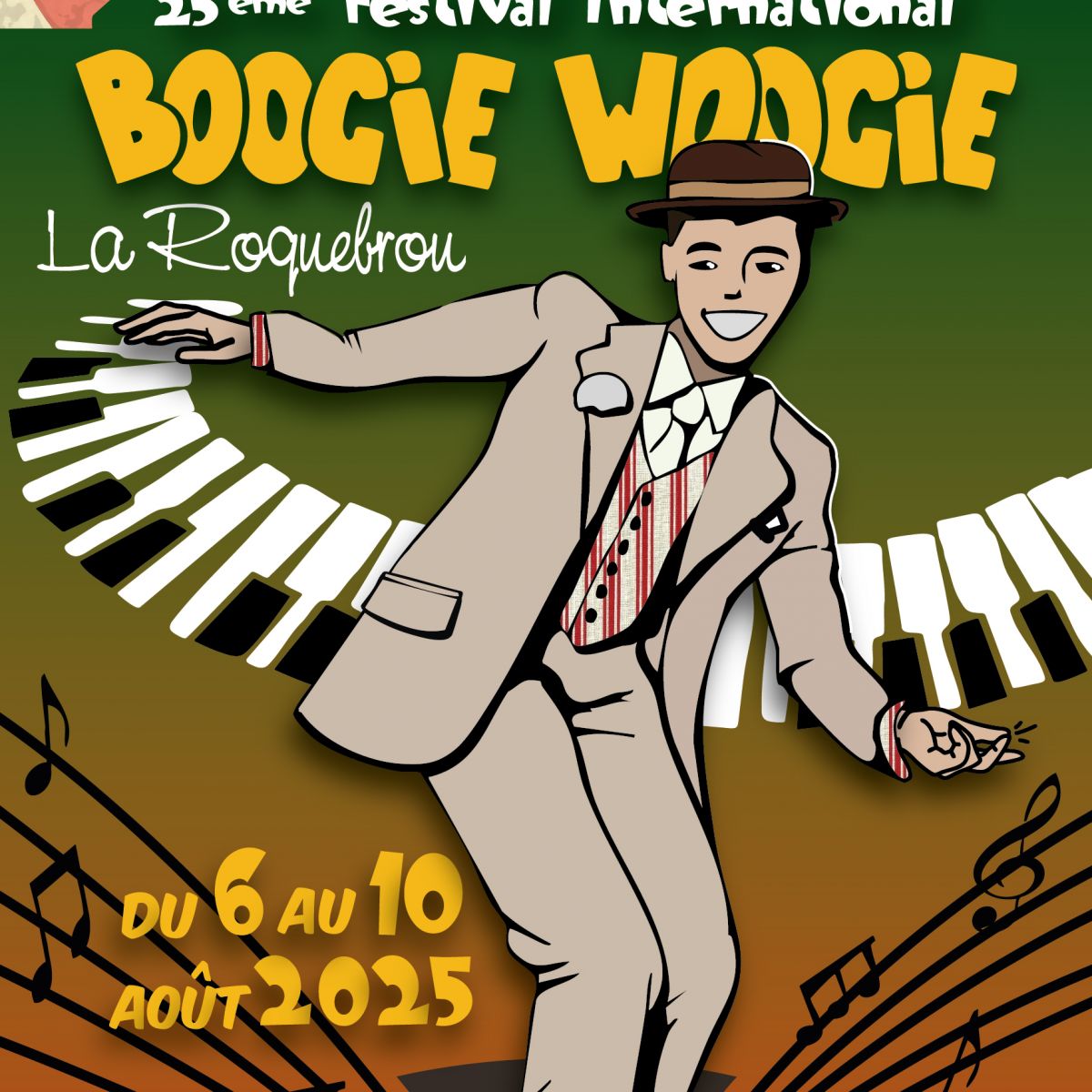 25 EME FESTIVAL INTERNATIONAL DE BOOGIE WOGGIE DE LAROQUEBROU