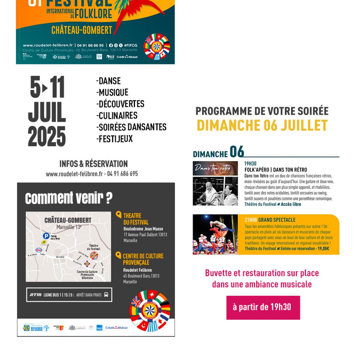 Grand spectacle du Festival International de Folklore